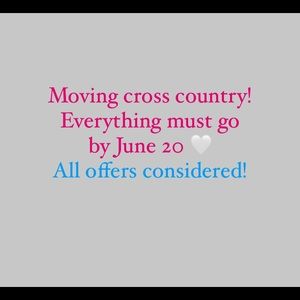 I will donate what I don’t sell! Make an offer!